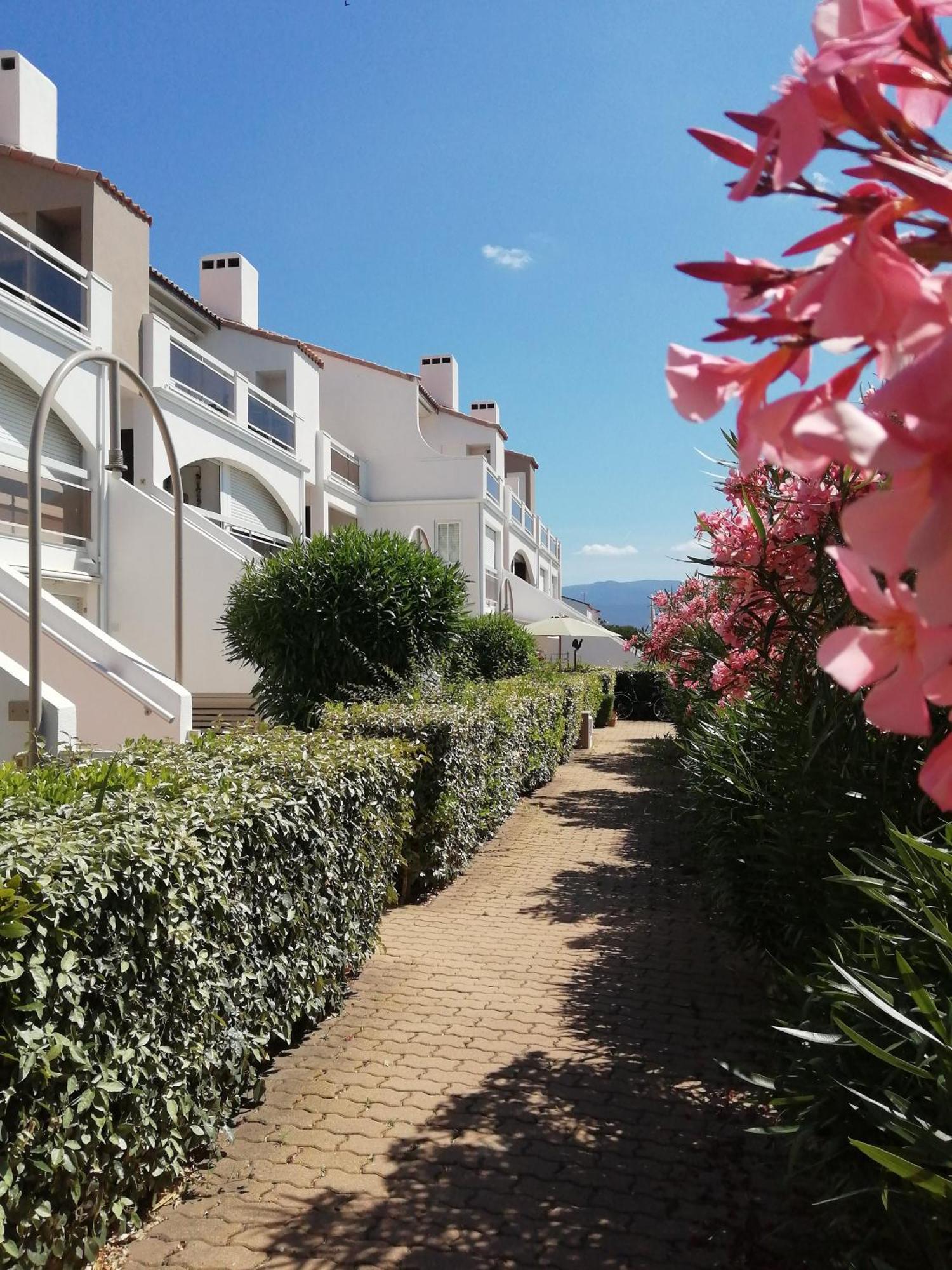 Vue Lagune Et Bateaux A 100M De La Plage Сен-Сиприен Экстерьер фото